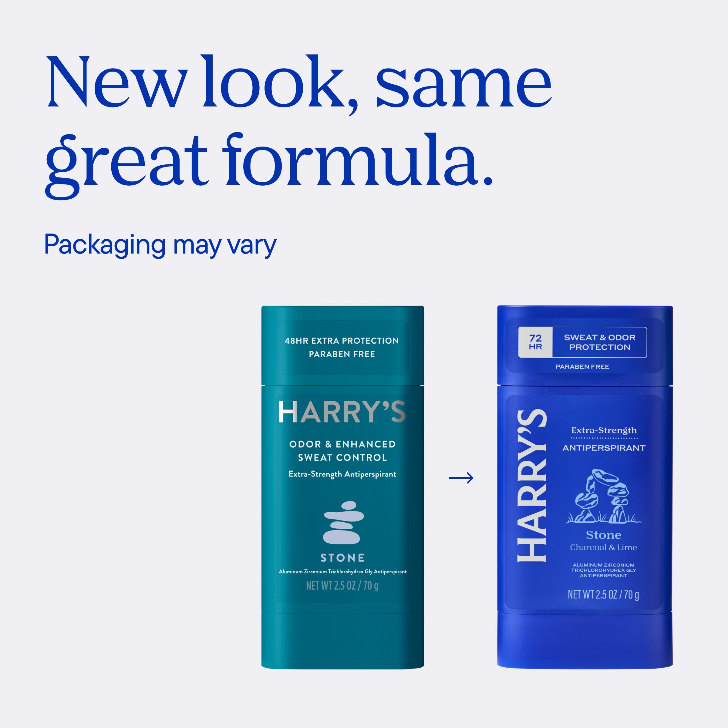 Stone Extra-Strength Antiperspirant | 72 HR Sweat &amp; Odor Protection